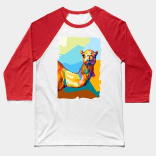 Animals Camel Wpap Art Baseball T-Shirt